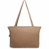 Jollein Shopper Embroidery Biscuit