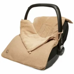 Jollein Voetenzak Autostoel Basic Knit Biscuit