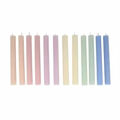 Kaarsen Pastel Mix (12St) Meri Meri