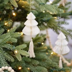 Kersthanger Kerstbomen Creme Nordic Noel Ginger Ray