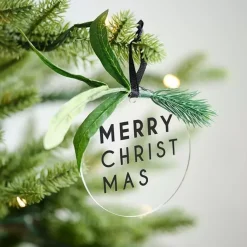 Kersthanger Merry Christmas Contemporary Christmas