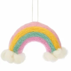 Kersthanger Vilten Regenboog Sass & Belle