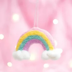 Kersthanger Vilten Regenboog Sass & Belle