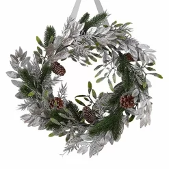 Kerstkrans Zilver Season For Silver Ginger Ray