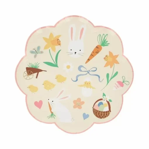 Kleurrijke Paas Gebaksbordjes Van Meri Meri (8 Stuks)