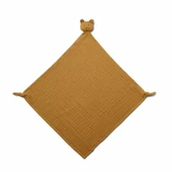Knuffeldoek Robbie Mr Bear Golden Caramel Liewood