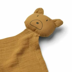 Knuffeldoek Robbie Mr Bear Golden Caramel Liewood