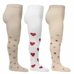 Konges Slojd Maillots Jacquard Hearts & Stars (3 Stuks)