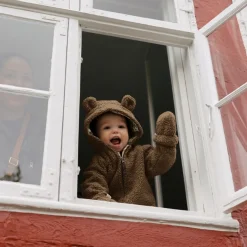 Konges Slojd Want Grizz Teddy Shitake