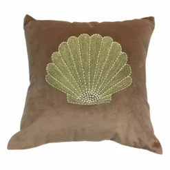 Kussen Velvet Embroidered Shell A La