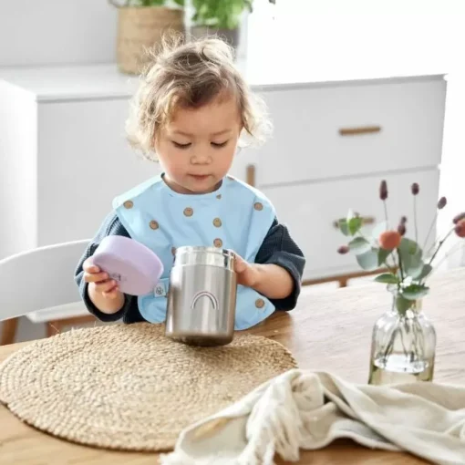 Lassig Happy Rascals Heart Voedselpot - Ideaal Voor Onderweg