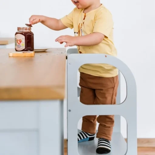 Learning Tower Step Up Grijs Ette Tete