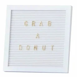 Letterbord Met Letters Gold Wedding Ginger Ray
