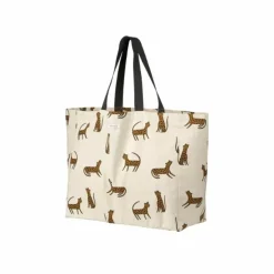 Liewood Maxi Tote Bag Leopard/Sandy - Biologisch Katoen