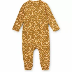 Liewood Pyjama Jumpsuit Birk Mini Leo/Golden Caramel