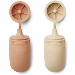 Liewood Siliconen Smoothieflessen Tuscany Rose/Apple Blossom