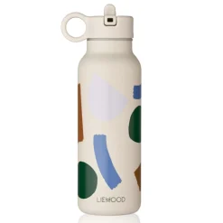 Liewood Waterfles Falk Paint Stroke Sandy (350 Ml)