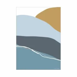 Little Dutch Poster A3 Horizon Blue