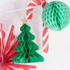 Luxe Slinger Christmas Honeycomb Meri Meri