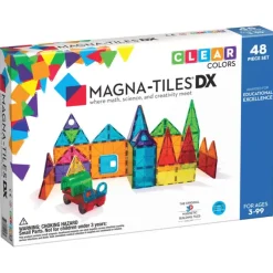 Magna Tiles Clear Colors Deluxe Set (48St)