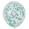 Mega Confetti Ballon Mint 60Cm House Of Gia
