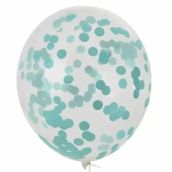Mega Confetti Ballon Mint 60Cm House Of Gia