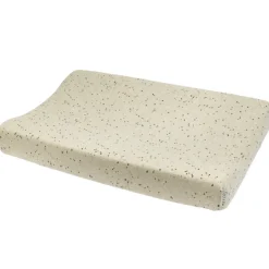 Meyco Aankleedkussenhoes Rib Mini Spot Sand 50X70Cm - Houd Je Kleintje Stijlvol En Comfortabel Gekleed!