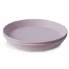 Mushie Borden Rond Soft Lilac (2St)
