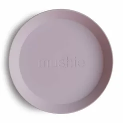 Mushie Borden Rond Soft Lilac (2St)