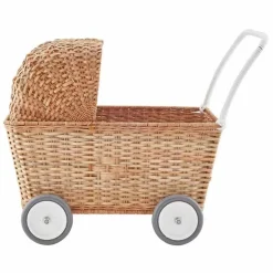 Poppenwagen Strolley Natural Olli Ella