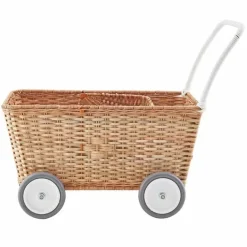 Poppenwagen Strolley Natural Olli Ella