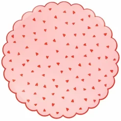 Romantische Grote Hartjes Borden Van Meri Meri - Perfect Voor Feesten (8St)