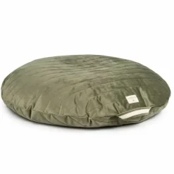Ronde Zitzak Sahara Velvet Olive Green Nobodinoz
