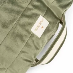 Ronde Zitzak Sahara Velvet Olive Green Nobodinoz