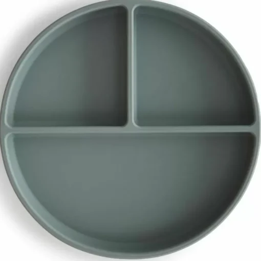 Siliconen Bord Dried Thyme Mushie & Co
