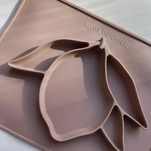 Siliconen Bord Lemon Bark Konges Slojd