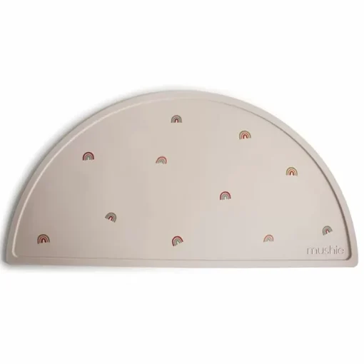 Siliconen Placemat Rainbow Mushie & Co