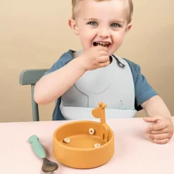 Siliconen Serviesset Peekaboo First Meal Mix Done By Deer