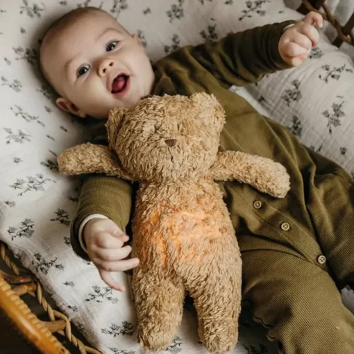 Slaapknuffel Humming Bear Cappuccino Moonie