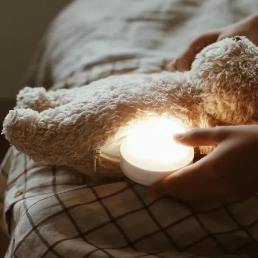 Slaapknuffel Humming Bear Cappuccino Moonie