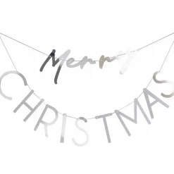 Slinger Merry Christmas Acryl Season For Silver Ginger Ray