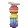 Stapelstein Stapelstenen Pastel Rainbow + Balansbord