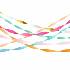 Streamers Bright Crepe (7St) Meri Meri