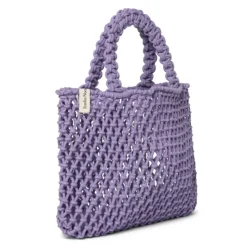 Studio Noos Mini Handbag Macrame Lila