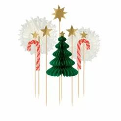 Taarttopper Christmas Honeycomb Meri Meri