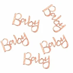 Tafelconfetti Baby Rosegoud Twinkle Twinkle Ginger Ray