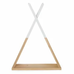Tipi Wandplank Wit-Naturel Childwood