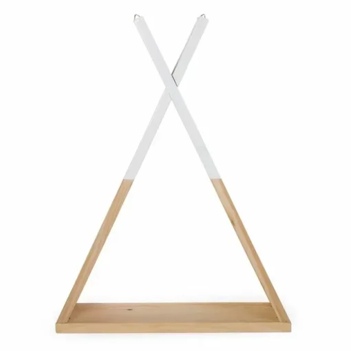 Tipi Wandplank Wit-Naturel Childwood