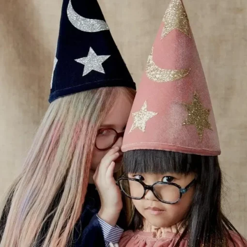 Verkleedset Tovenaar Velvet Blauw (3-6 Jaar) Meri Meri