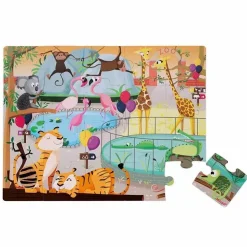 Voelpuzzel Dierentuin Janod